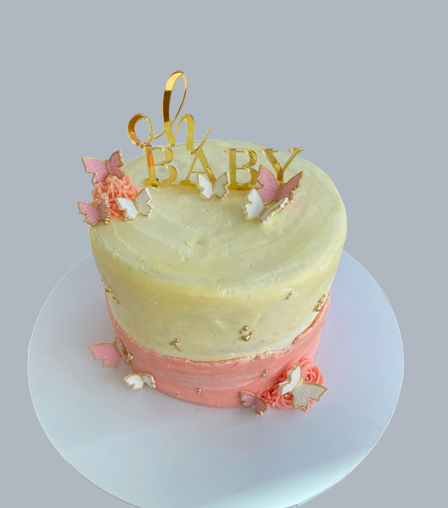 "Oh Baby" Cake Topper