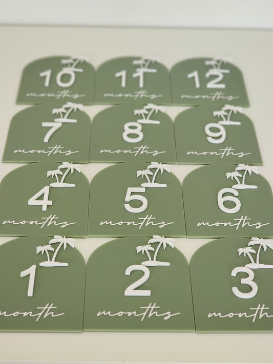 Palm Milestone Cards