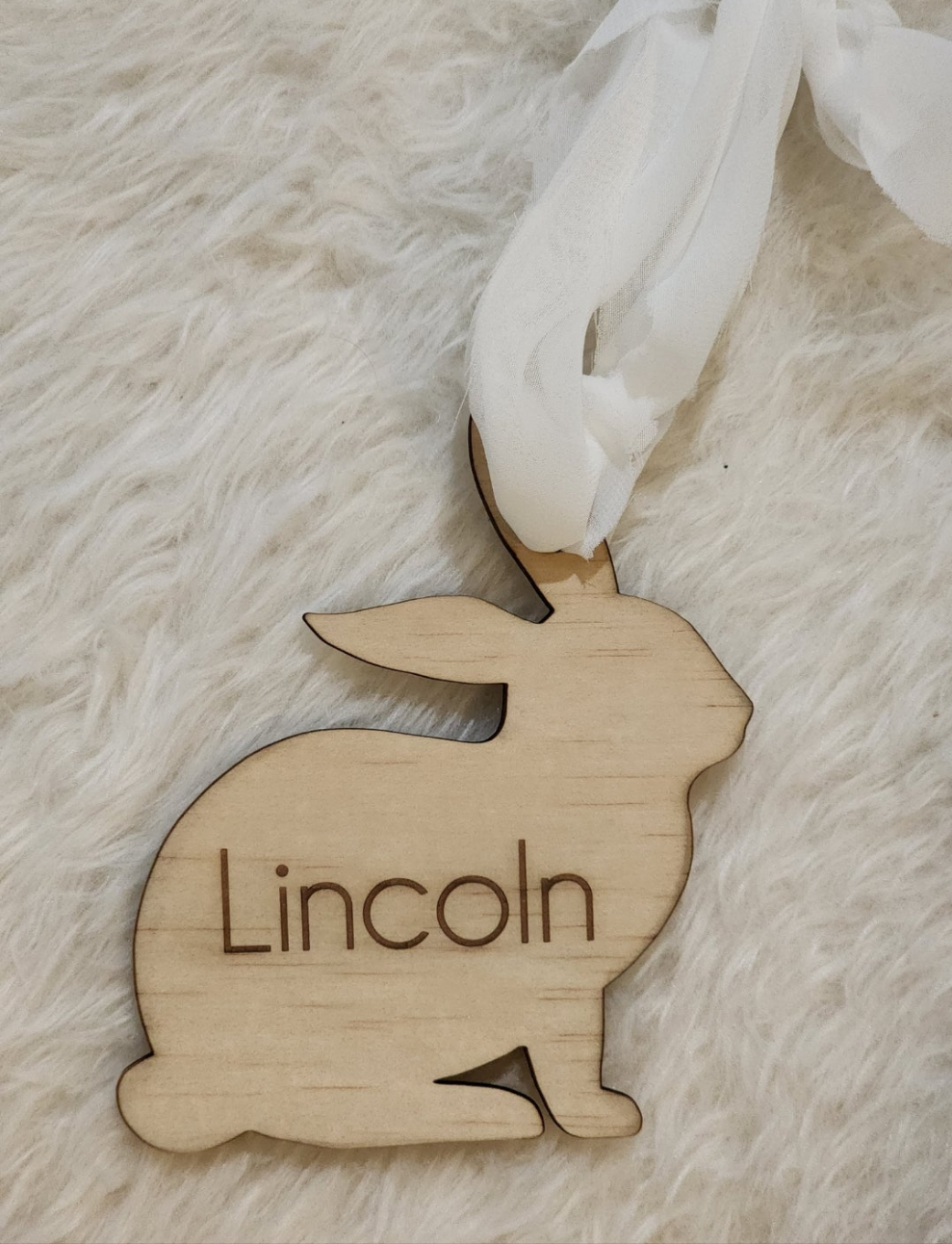 Easter Bunny Tag