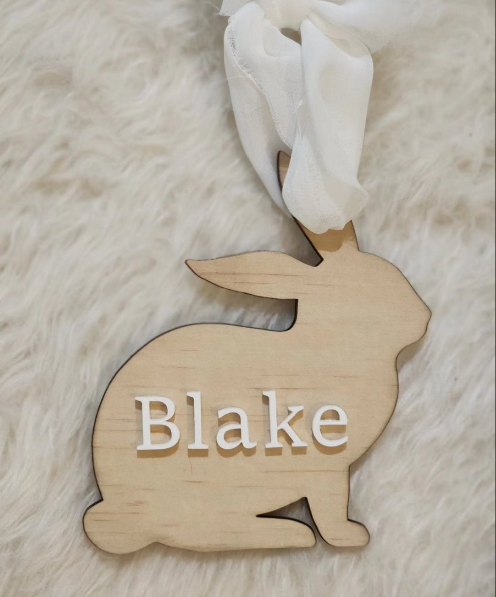 Easter Bunny Tag