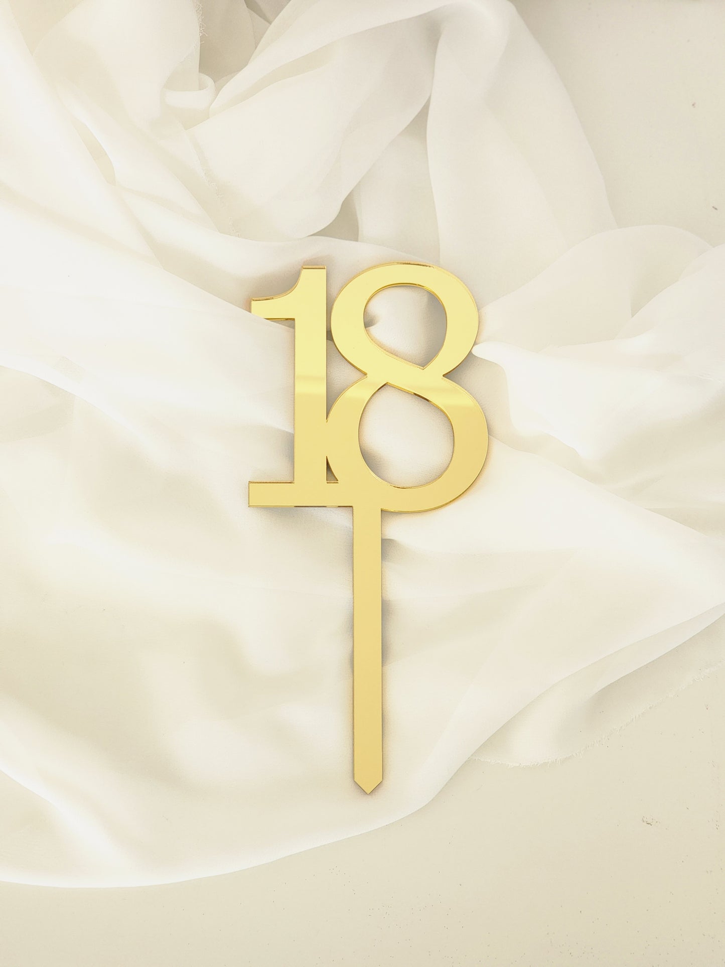 Number Cake Topper