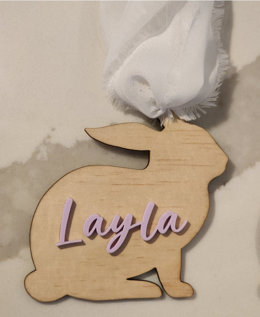 Easter Bunny Tag